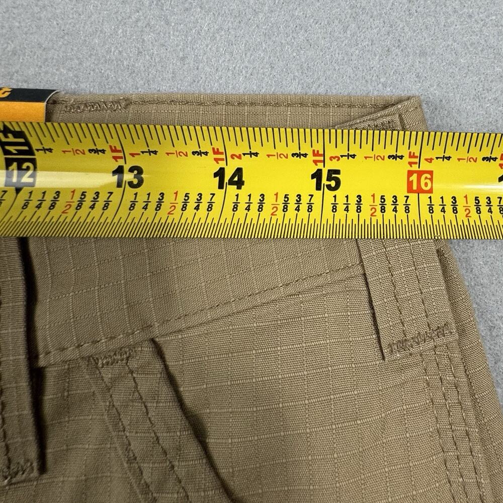 Carhartt Force Ripstop Cargo Shorts Mens 32 Relaxed Fit Khaki Workwear Carpenter - Picture 15 of 16